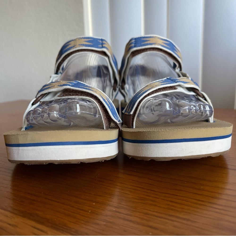 Teva Midform Universal Halcon Blue/Tan Sandal Size 8 - Picture 7 of 16